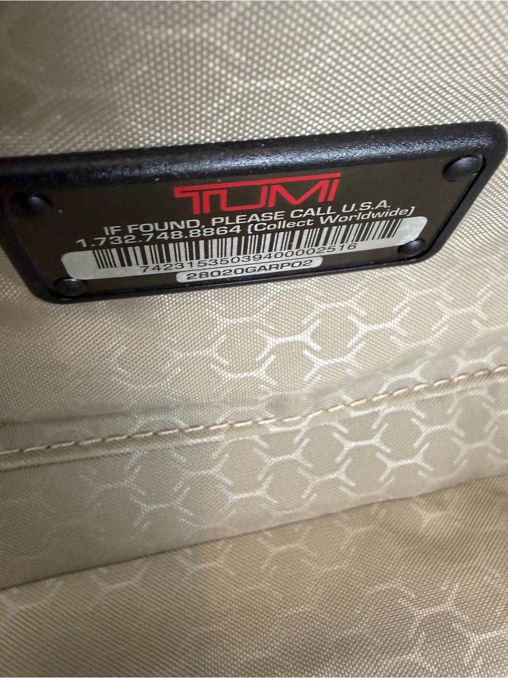 Tumi Vapor Extended Carry On Trip Packing Case Hard Shell Luggage - Picture 14 of 15